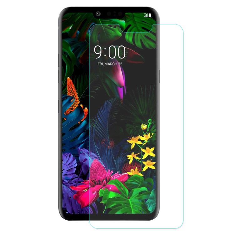 ENKAY 0.26mm 9H 2.5D Arc Edge Tempered Glass Screen Protector Shield for LG G8 ThinQ-2