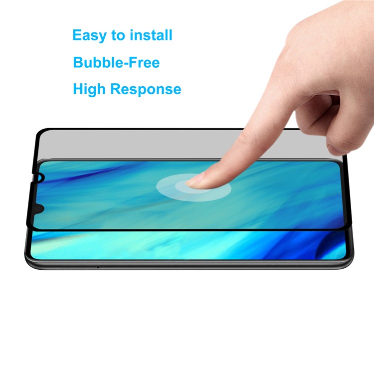 HAT PRINCE for Huawei P30 0.26mm 9H 2.5D Privacy Protection Full Screen Tempered Glass Protector Film-5