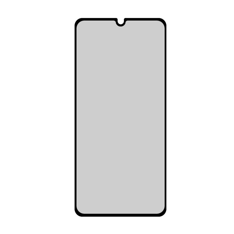 HAT PRINCE for Huawei P30 0.26mm 9H 2.5D Privacy Protection Full Screen Tempered Glass Protector Film-6