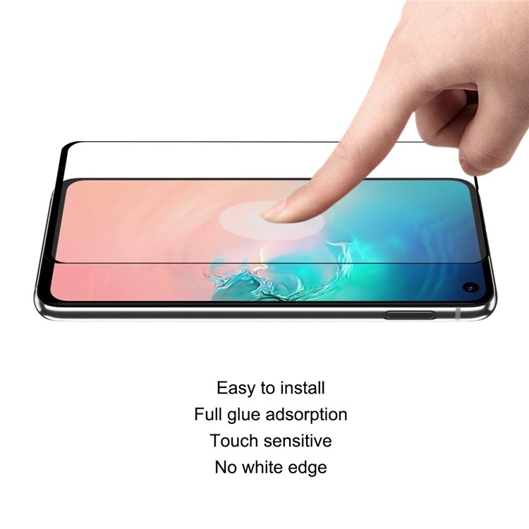 2Pcs/Pack HAT PRINCE Full Cover 0.1mm 9H Soft Glass Screen Protector Film for Samsung Galaxy S10e-2