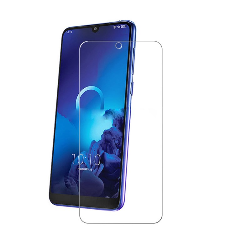 For Alcatel 3L 2019 0.3mm Tempered Glass Screen Protector Mobile Film (Arc Edge)-1