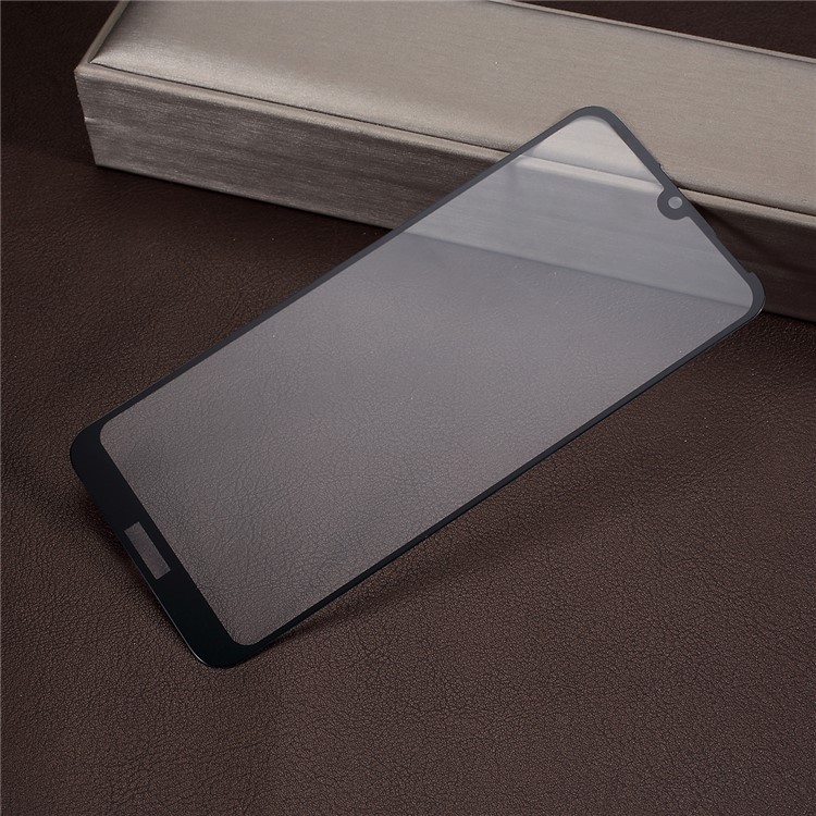 Full Screen Covering Silk Printing Tempered Glass Protector for Huawei Y6 (2019)-4