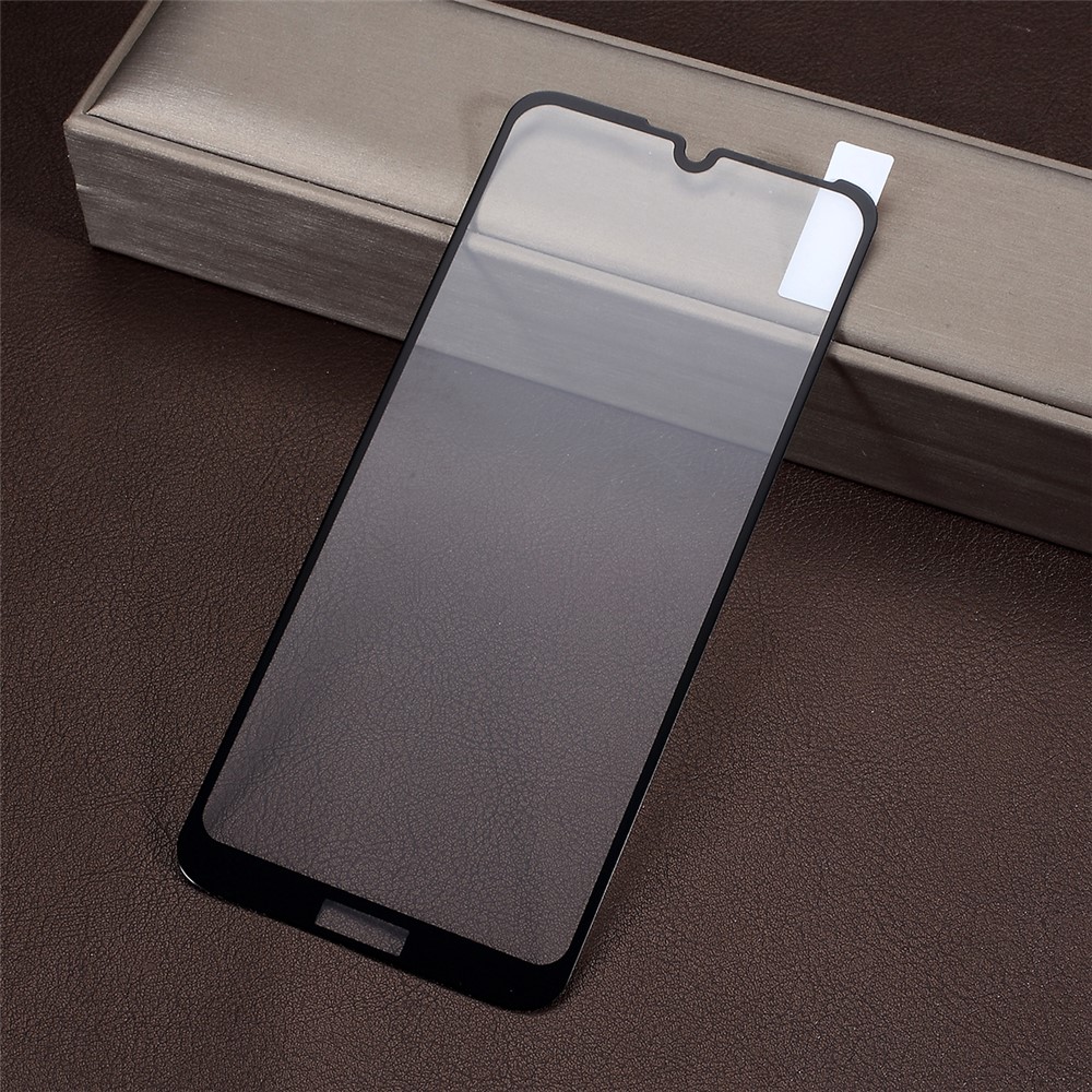 Silk Printing Full Tempered Glass Phone Screen Film Guard for Huawei Y6 (2019)-1