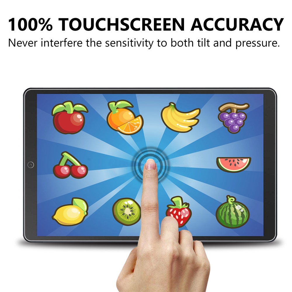 0,25-mm-Bogenkante 9h Vollbild-Abdeckung Gehärteter Glasschild Für Samsung Galaxy Tab A 10.1 (2019) SM-T515