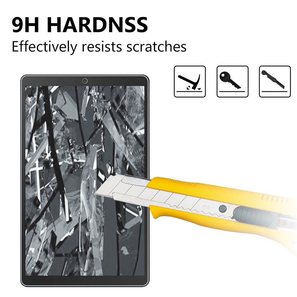 0.25mm Arc Edge 9H Schermo A Schermo Intero Rivestimento In Vetro Temperato Per Samsung Galaxy Tab A 10.1 (2019) SM-T515