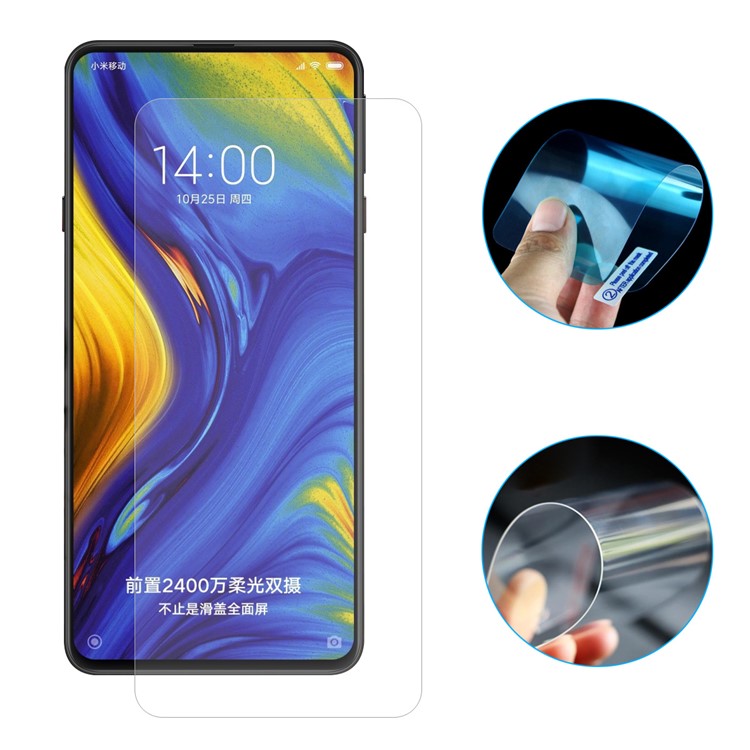 ENKAY Clear Soft Nano Explosion-proof Screen Protector Guard Film for Xiaomi Mi Mix 3-1