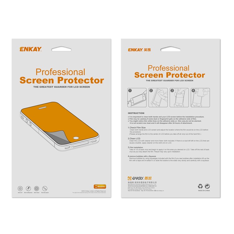 ENKAY Clear Soft Nano Explosion-proof Screen Protector Guard Film for Xiaomi Mi Mix 3-6