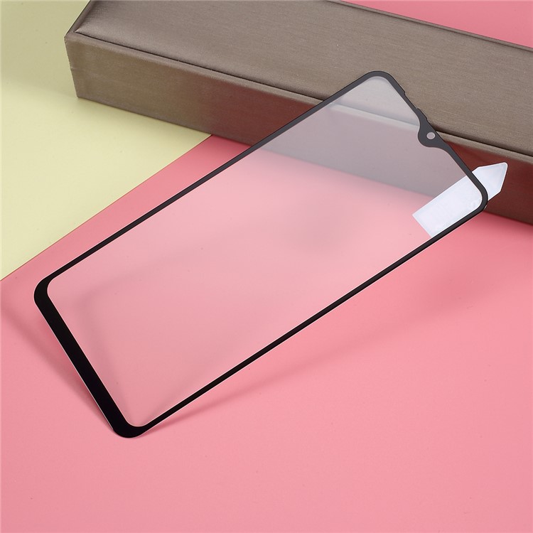 RURIHAI 2.5D Tempered Glass Full Screen Protector 0.26mm for Samsung Galaxy M20-4