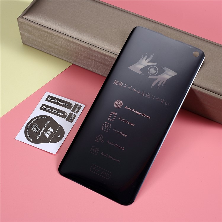 For Samsung Galaxy S10 Explosion-proof Full Size PET Screen Protective Film-3