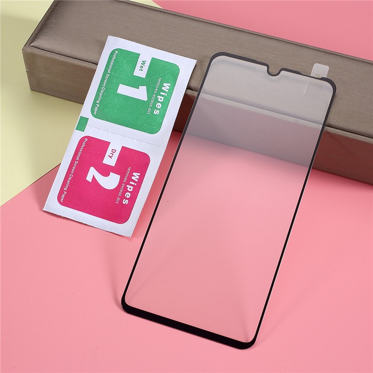 Full Coverage Screen Silk Printing Tempered Glass Protector Guard Film for Huawei P30 Lite/nova 4e-5