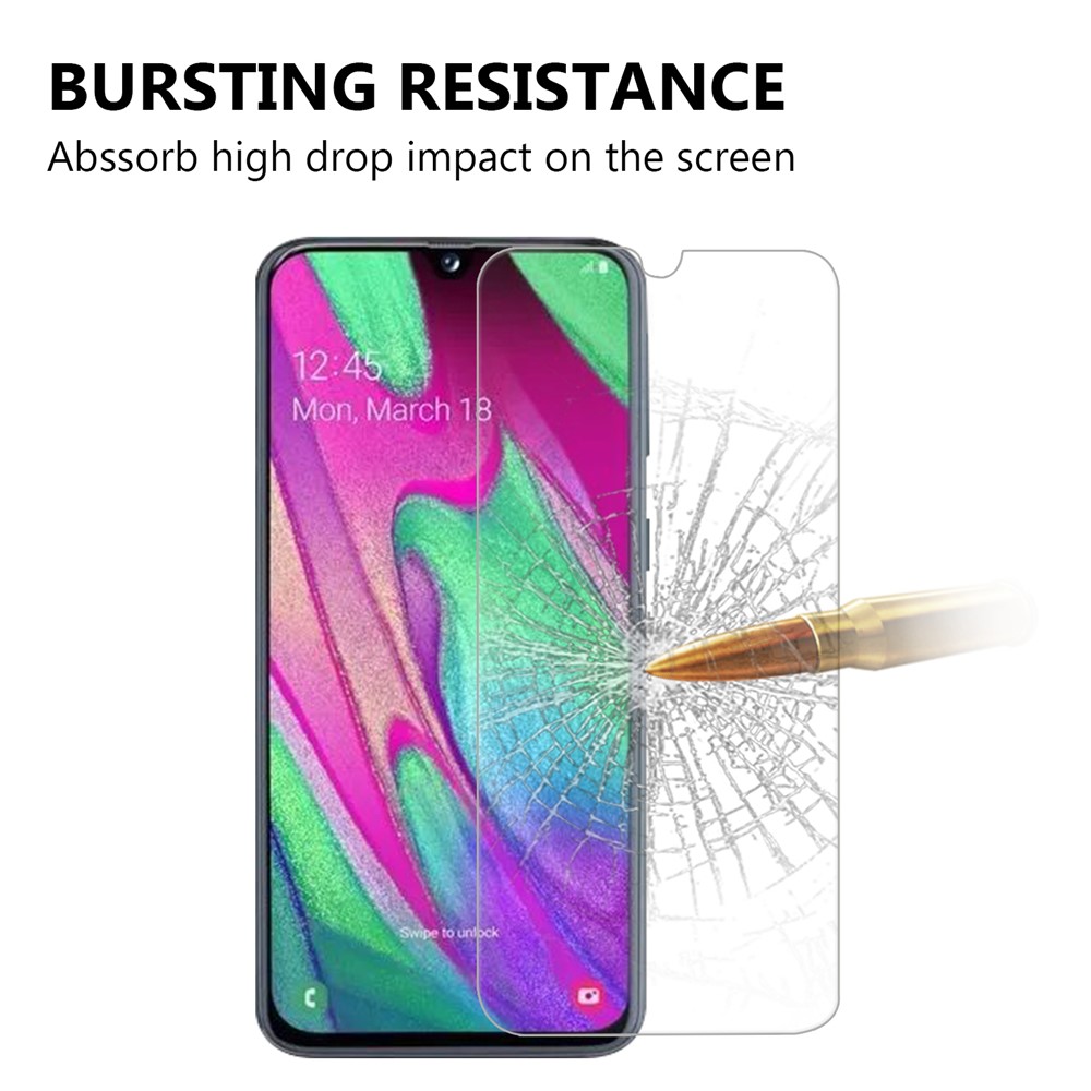 0.25mm Arc Edge 9H Tempered Glass Shield Anti-explosion for Samsung Galaxy A70-4