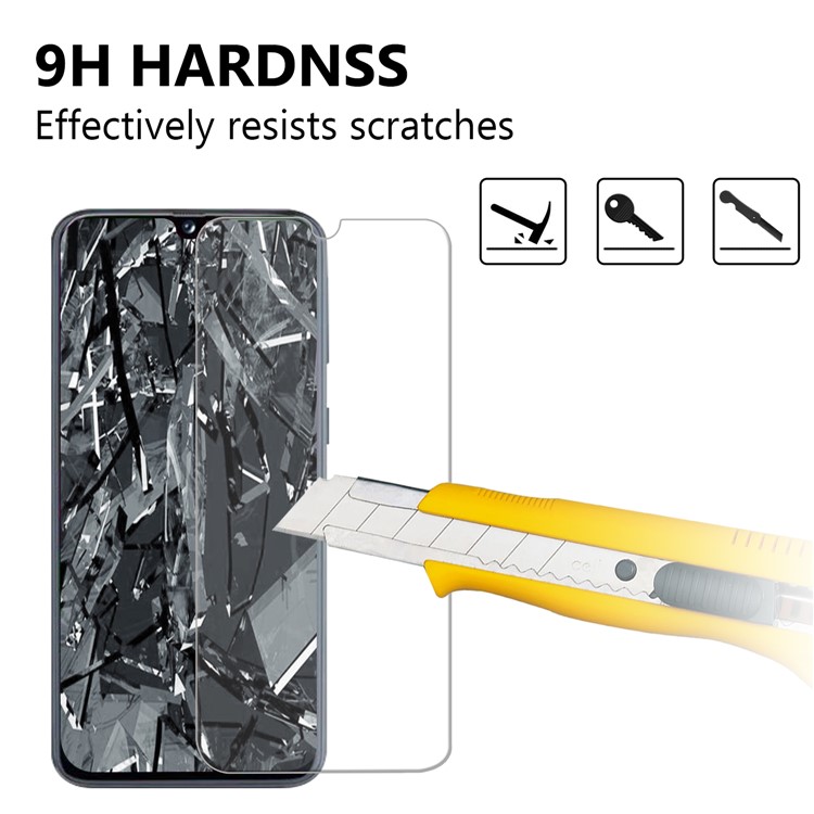 0.25mm Arc Edge 9H Tempered Glass Shield Anti-explosion for Samsung Galaxy A90-3