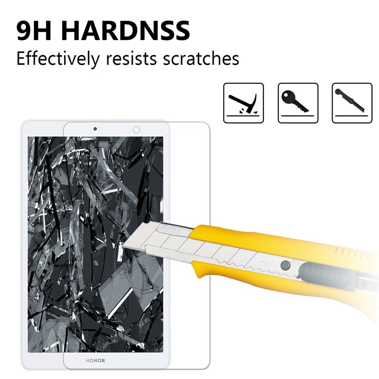 0.25mm 9H Arc Edge Tempered Glass Screen Protective Film for Huawei Honor Pad 5 8.0-inch-3