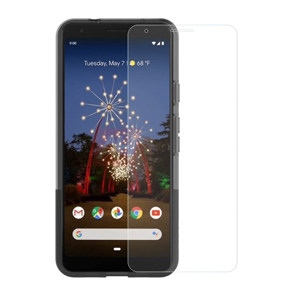 For Google Pixel 3a 0.3mm Arc Edge Tempered Glass Screen Protector Film (Arc Edge)-1