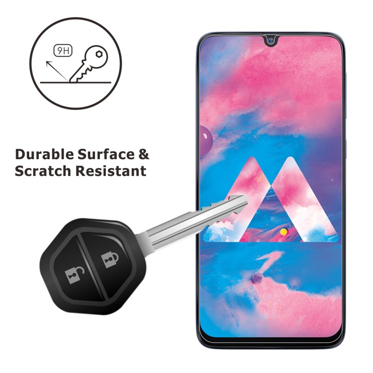 2Pcs/Set ITIETIE 2.5D 9H Tempered Glass Screen Protector for Samsung Galaxy M30/A50/A30/A20-3