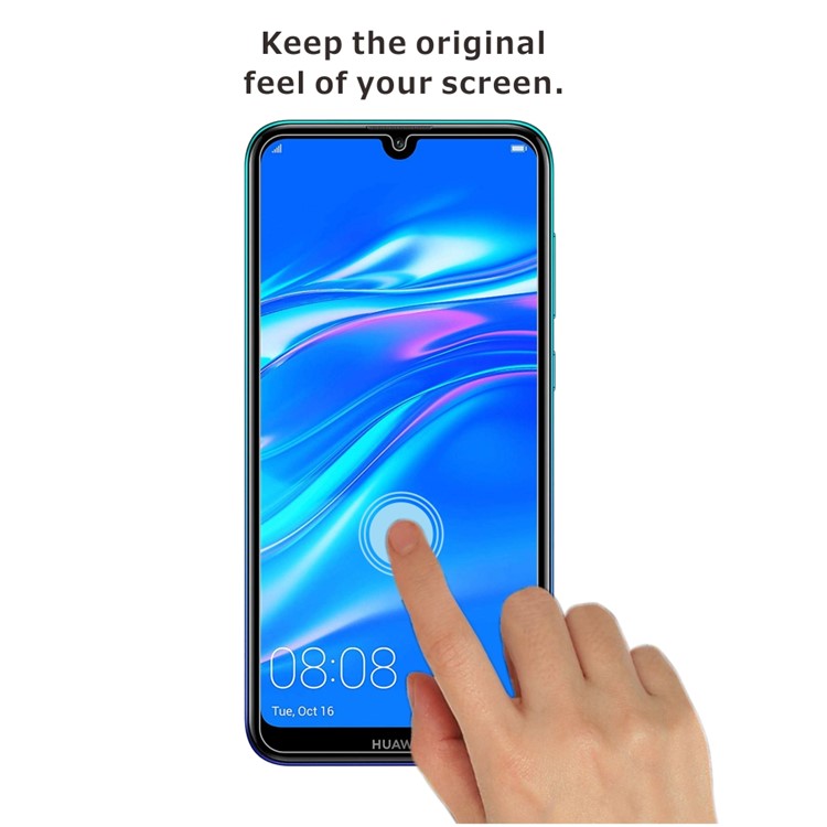 2Pcs/Set ITIETIE 2.5D 9H Tempered Glass Screen Film for Huawei Y7 (2019)-4