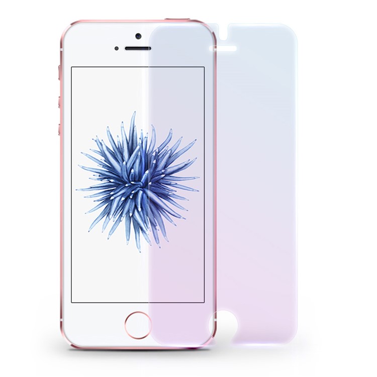 DEVIA for iPhone SE /5s/5 9H 2.5D Ultra-thin Anti-blue-ray Tempered Glass Screen Film-1