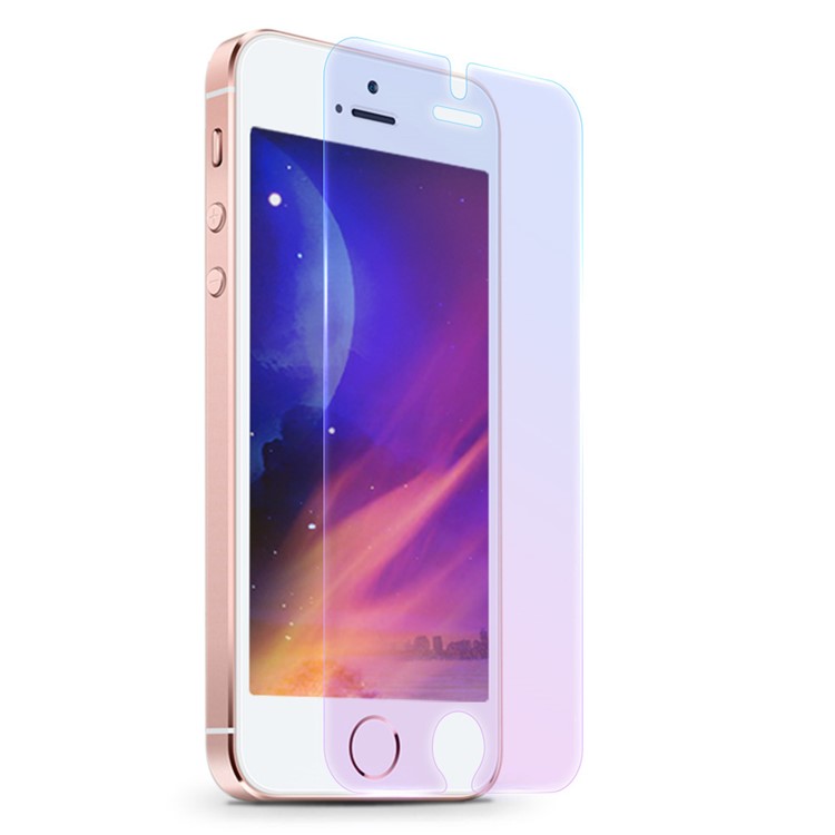 DEVIA for iPhone SE /5s/5 9H 2.5D Ultra-thin Anti-blue-ray Tempered Glass Screen Film-2