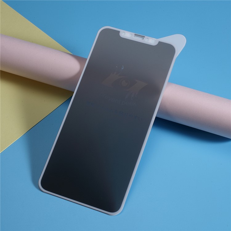 Anti-Spy Phone Screen Protector Film for iPhone XS Max 6.5 inch - White-2