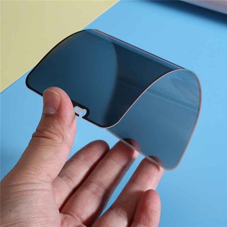 Anti-Spy Phone Screen Protector Film for iPhone (2019) 6.5" / XS Max 6.5 inch - Black-2