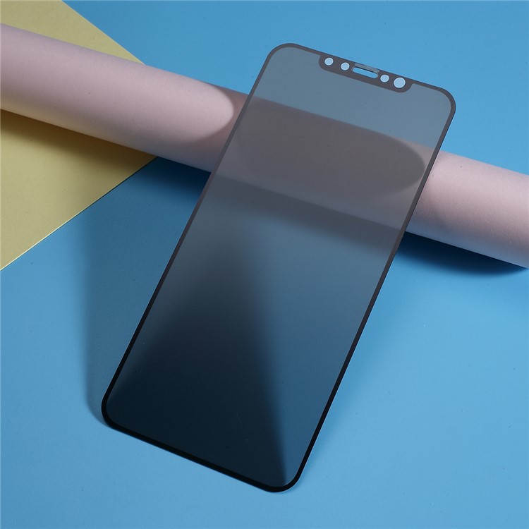 Anti-Spy Phone Screen Protector Film for iPhone (2019) 6.5" / XS Max 6.5 inch - Black-5