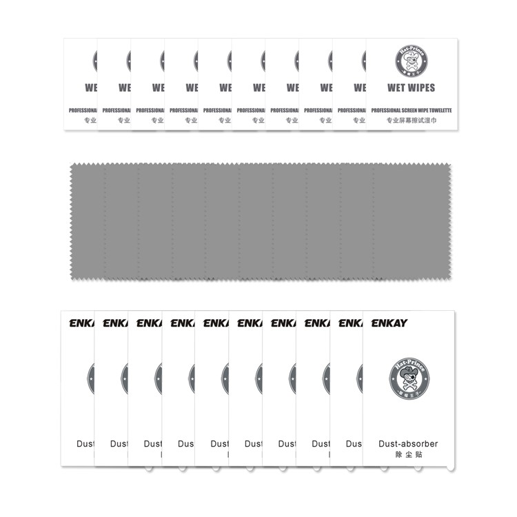 10 Pezzi Cappello Enkay Prince 9H 0,26 mm Film Protettivo Per Schermo in Vetro Temperato Per Samsung Galaxy A40