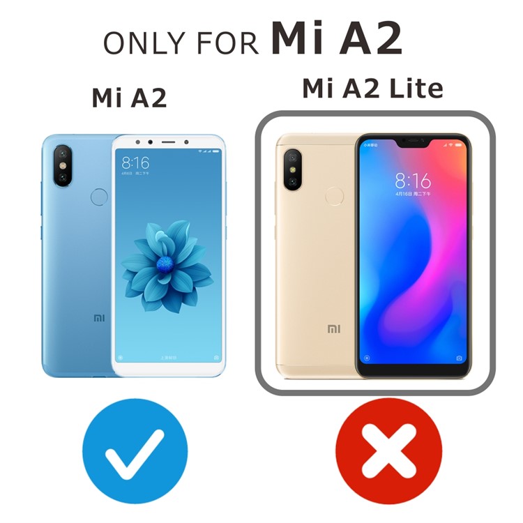 2Pcs/Set ITIETIE 2.5D 9H Tempered Glass Screen Protector for Xiaomi Mi A2 / Mi 6X (China)-6