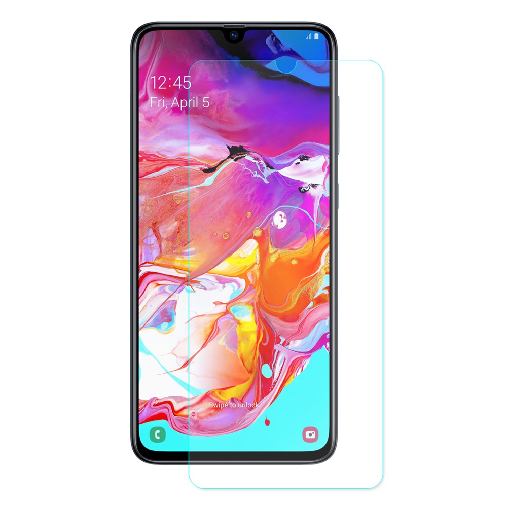 ENKAY 9H 0.26mm Tempered Glass Screen Protector Film for Samsung Galaxy A70-2