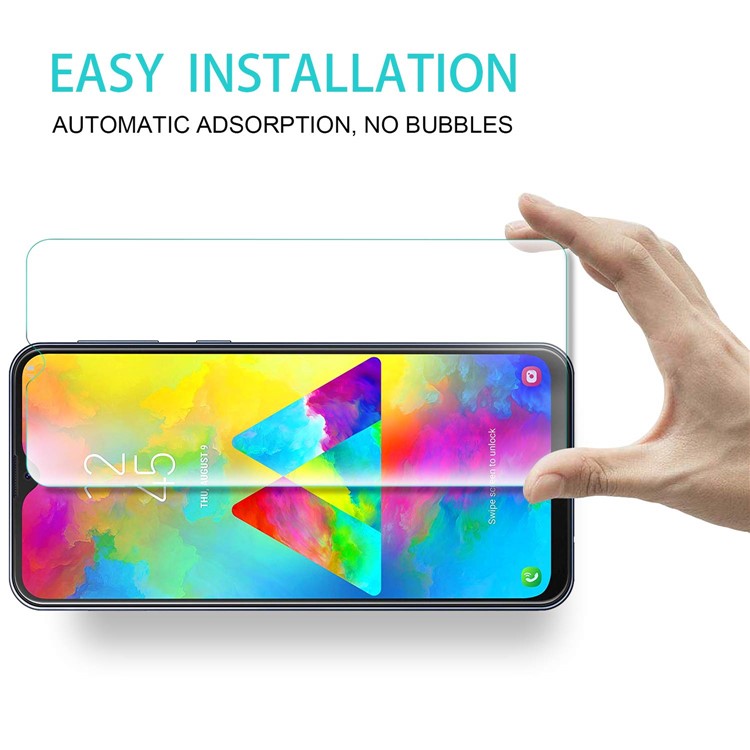 0.25D Arc Edge Tempered Glass Screen Phone Film for Samsung Galaxy M20-2