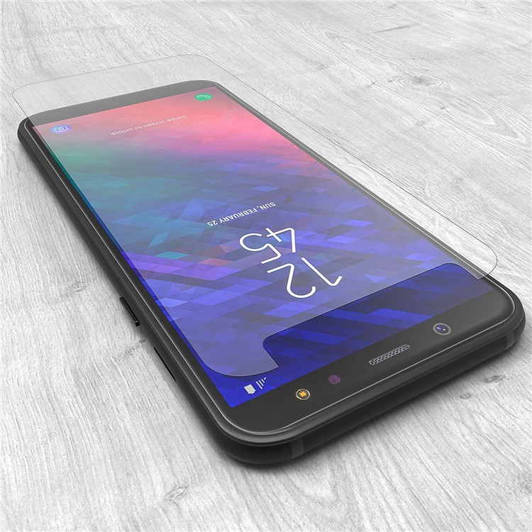 0.25D Arc Edge Tempered Glass Screen Phone Film for Samsung Galaxy A6 (2018)-5