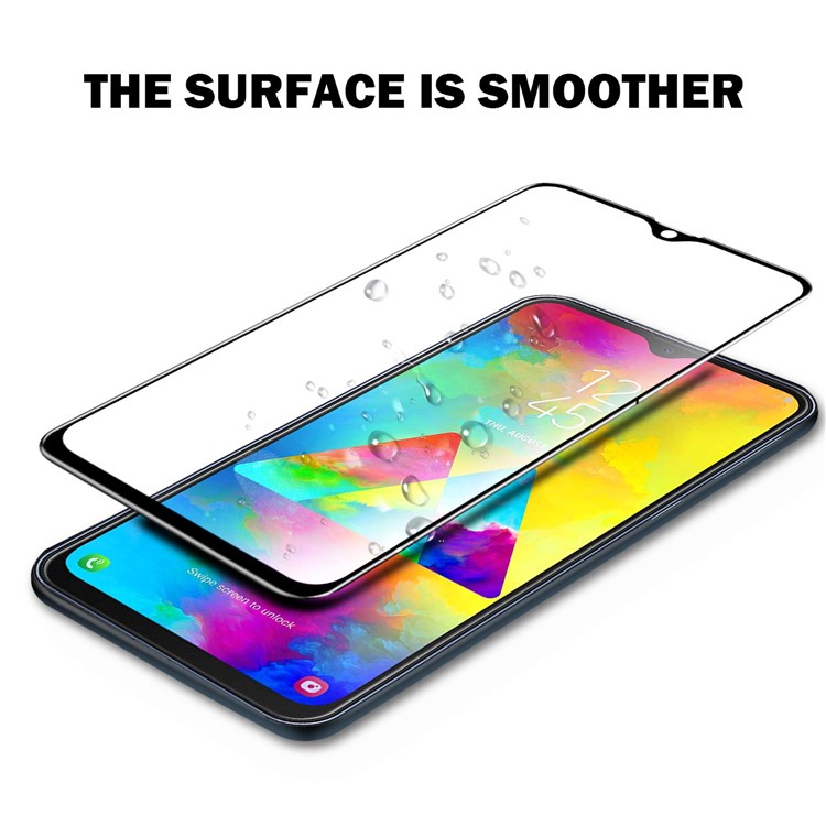 Ultra Clear 3D Tempered Glass Full Screen Protector Guard for Samsung Galaxy M20-2