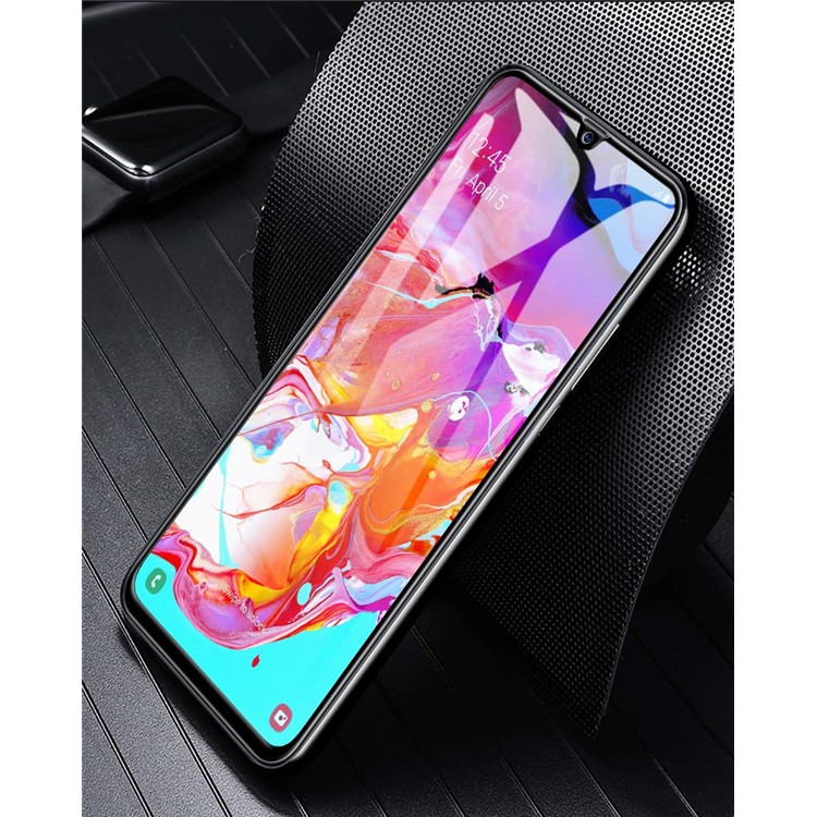 Ultra Clear 3D Tempered Glass Full Screen Protector Cover for Samsung Galaxy A70-6