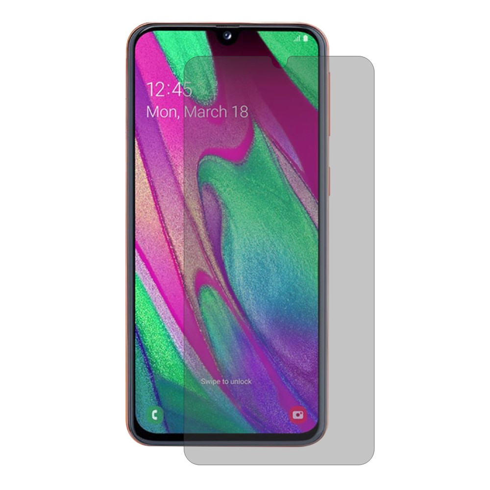 HAT PRINCE for Samsung Galaxy A40 0.26mm 9H 2.5D Privacy Protection Tempered Glass Protector-2