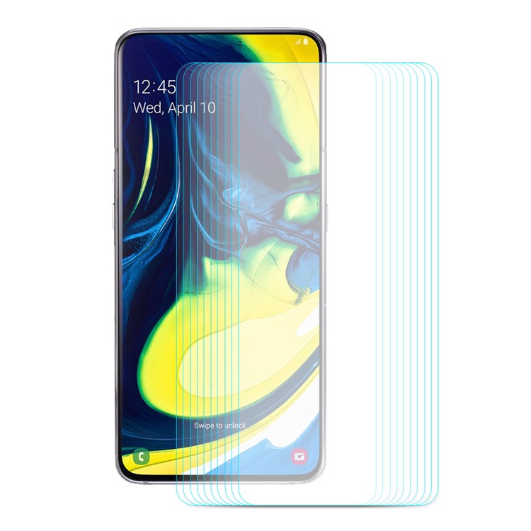 10 PCS ENKAY 9H 0.26mm Tempered Glass Screen Protective Film for Samsung Galaxy A90 / A80-2