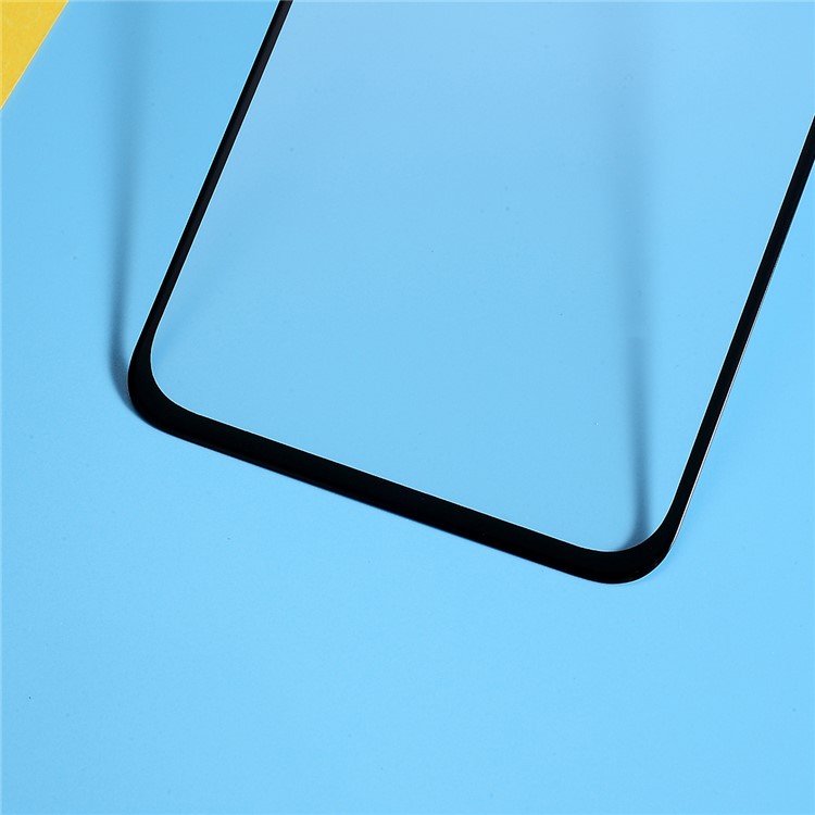 5D Curved Full Size Silk Print Tempered Glass Screen Protector for Huawei nova 4/Honor View 20 - Black-3