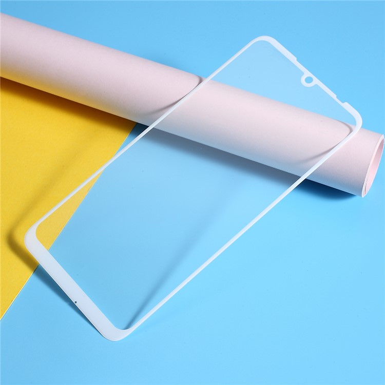 Bouclier En Verre Trempé D'impression En Plein Écran 5D En Soie Pour Xiaomi Redmi Note 7S / Note 7 / Note 7 Pro (inde) - Blanc-6