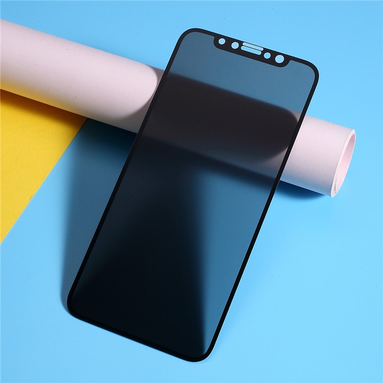 RURIHAI Matte Anti-peep Full Glue Full Cover Tempered Glass Screen Protector for iPhone XR 6.1 inch-4
