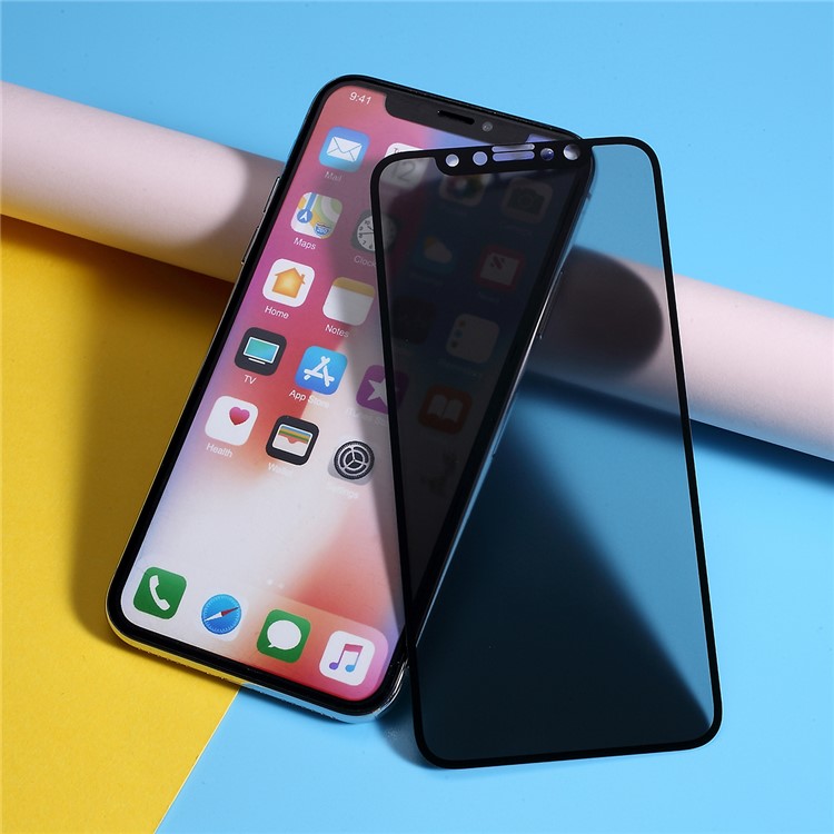 RURIHAI Matte Anti-peep Full Glue Full Cover Tempered Glass Screen Protector for iPhone XR 6.1 inch-8