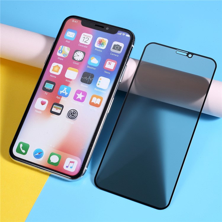 Anti-peep 5D Full Screen Tempered Glass Protective Film for iPhone 11 Pro 5.8 inch (2019)/ XS/X 5.8 inch-1