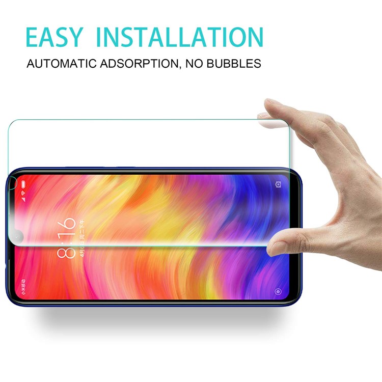 0.25mm Arc Edge 9H Tempered Glass Shield Anti-explosion for Xiaomi Redmi Note 7 Pro (India)-8