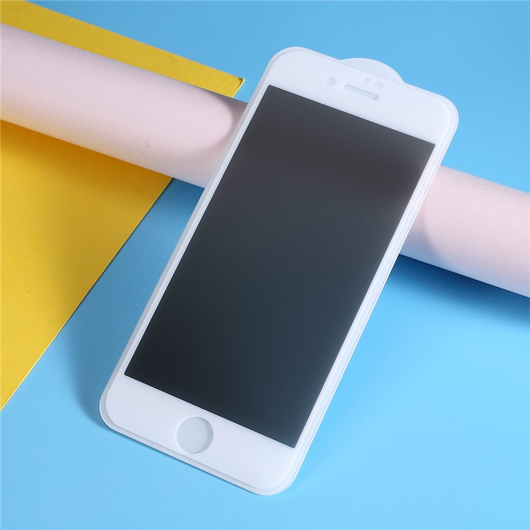 5D Anti-peep Full Screen Coverage Tempered Glass Protector Film for iPhone 8 /7 - White-3