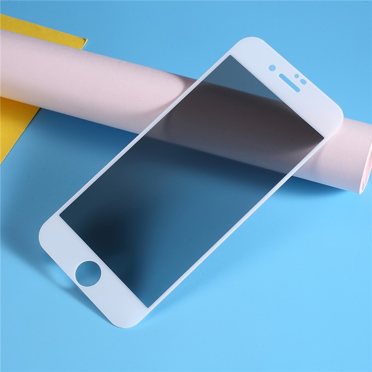 5D Anti-peep Full Screen Coverage Tempered Glass Protector Film for iPhone 8 /7 - White-8