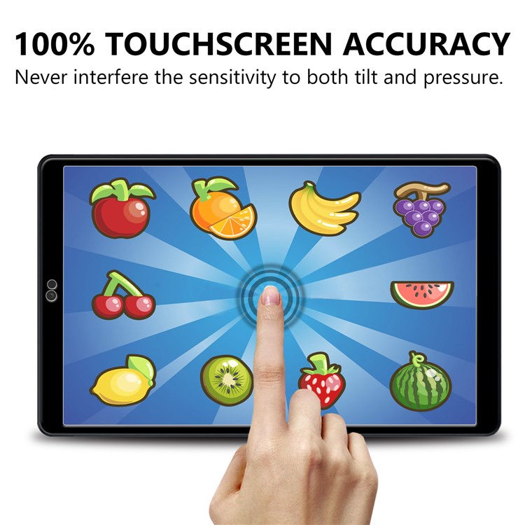 Full Screen Coverage Silk Printing Tempered Glass Protector Film for Samsung Galaxy Tab A 10.1 (2019)-5