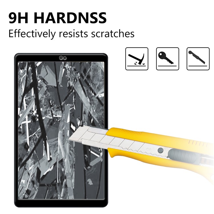 Full Screen Coverage Silk Printing Tempered Glass Protector Film for Samsung Galaxy Tab A 10.1 (2019)-6