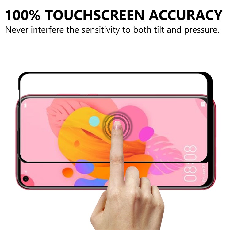 0.25mm Arc Edge Anti-explosion 9H Tempered Glass Shield for Huawei P20 lite (2019)-7