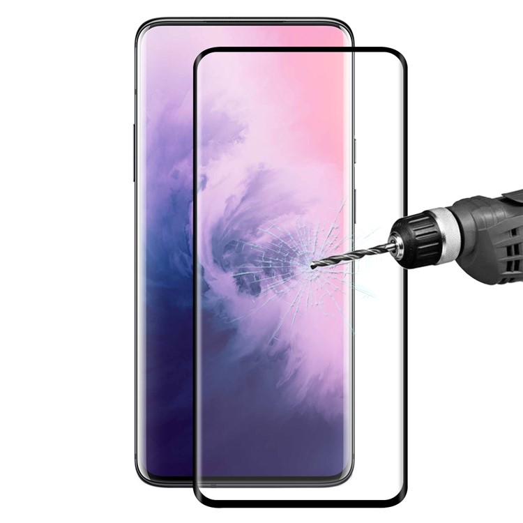 HAT PRINCE 3D 0.26mm 9H Full Covering Tempered Glass Film for OnePlus 7 Pro / 7T Pro - Black-2