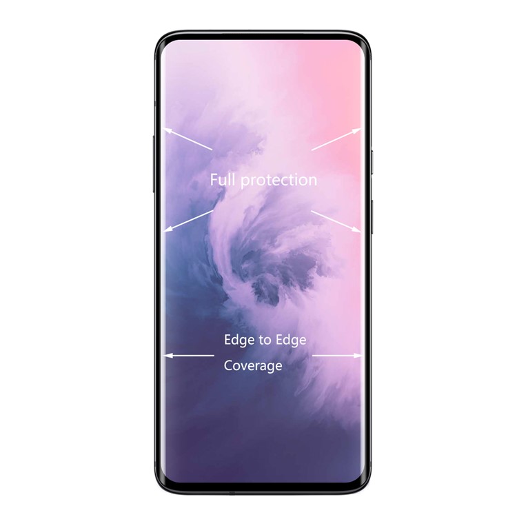 HAT PRINCE 3D 0.26mm 9H Full Covering Tempered Glass Film for OnePlus 7 Pro / 7T Pro - Black-3