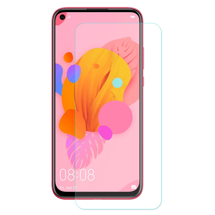 ENKAY 0.26mm 9H 2.5D Arc Edge Explosion-proof Tempered Glass Screen Protection Films for	Huawei P20 lite (2019)-2