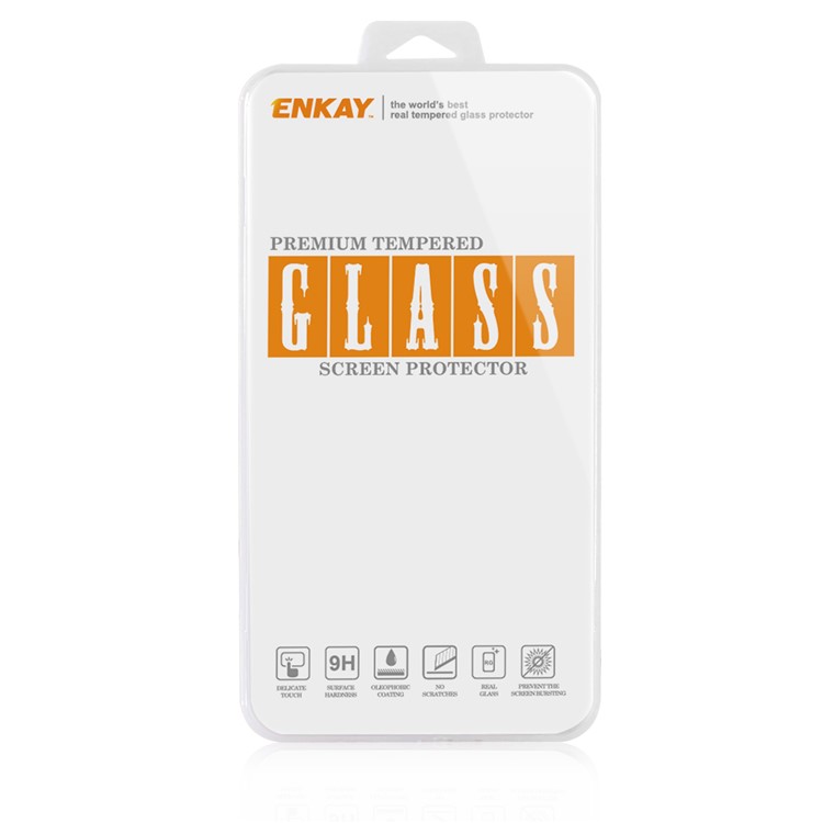 ENKAY 0.26mm 9H 2.5D Arc Edge Explosion-proof Tempered Glass Screen Protection Films for Huawei P20 lite (2019)-8