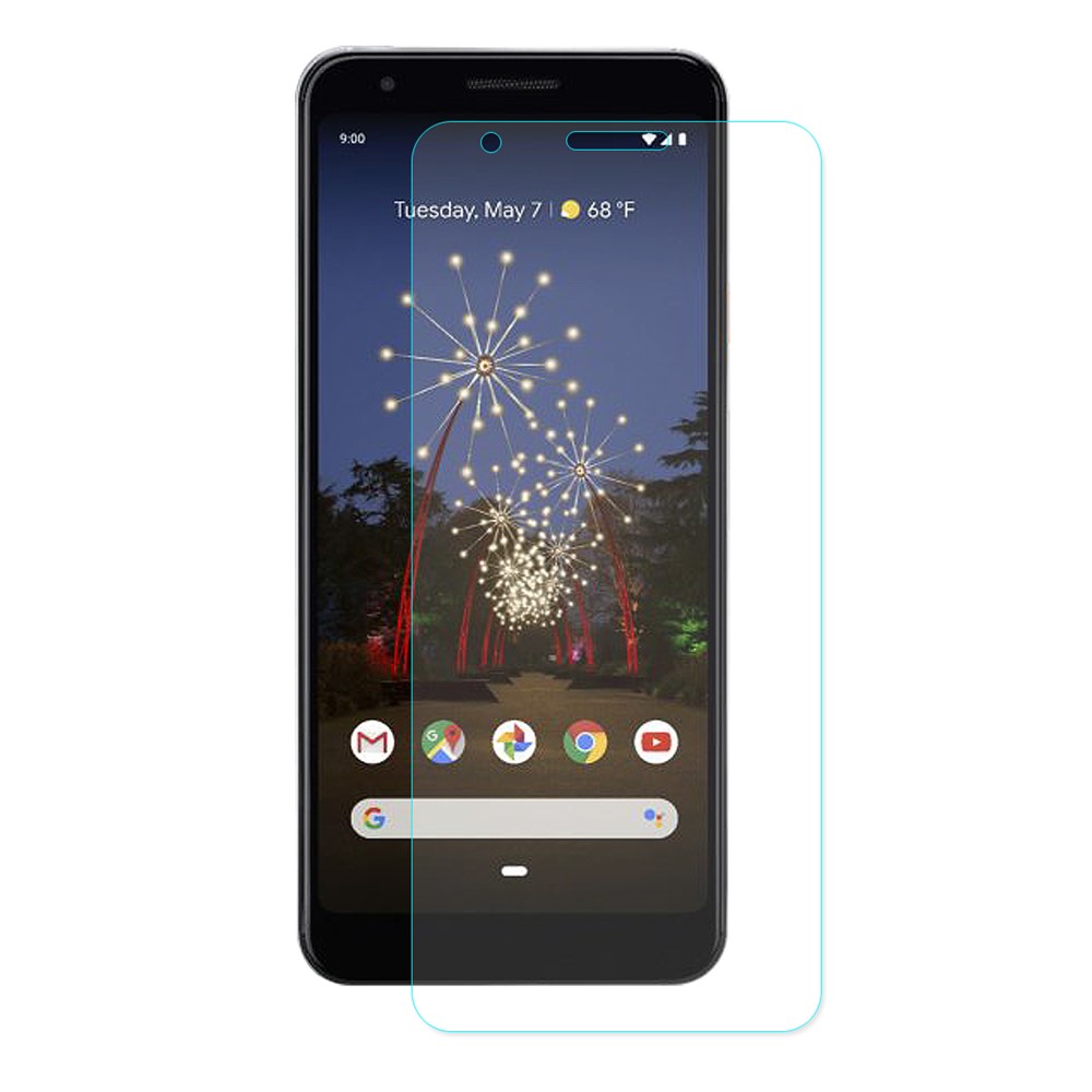 ENKAY 0.26mm 9H 2.5D Arc Edge Explosion-proof Tempered Glass Screen Protection Films for Google Pixel 3a-2